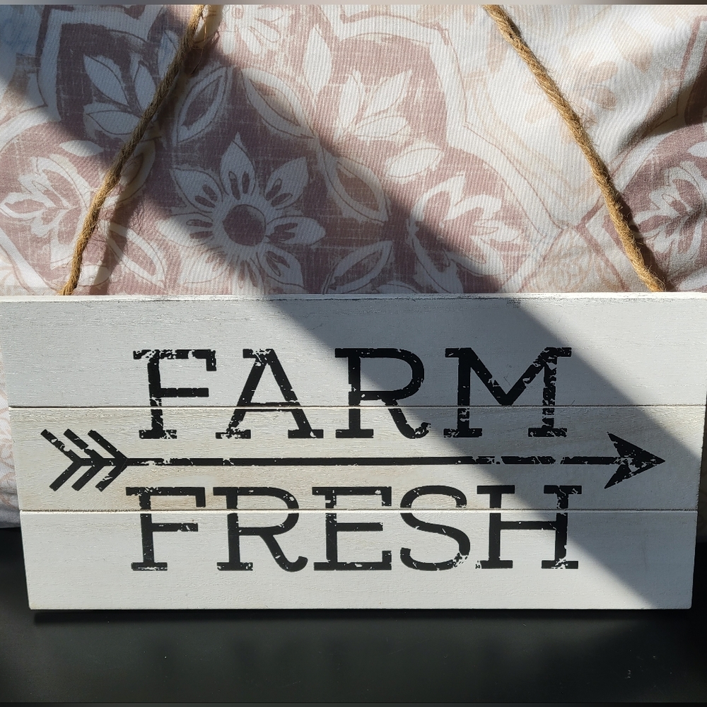 Farm Fresh Wood Wall Art